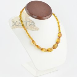 Natural Baltic amber necklace